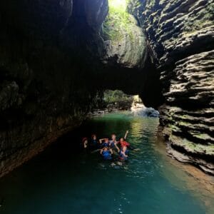 Goa di Body Rafting Santirah